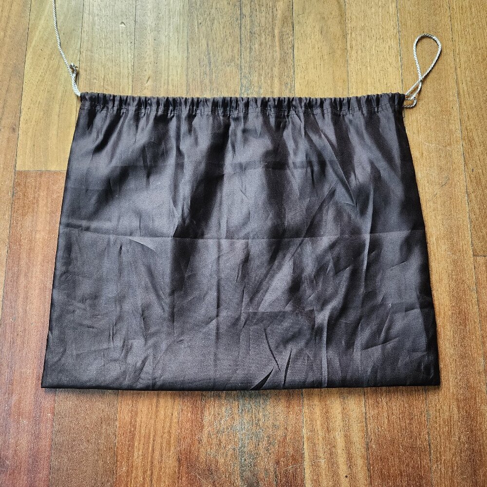 COACH Brown Silk Drawstring Dust Bag - Picture 16 of 16